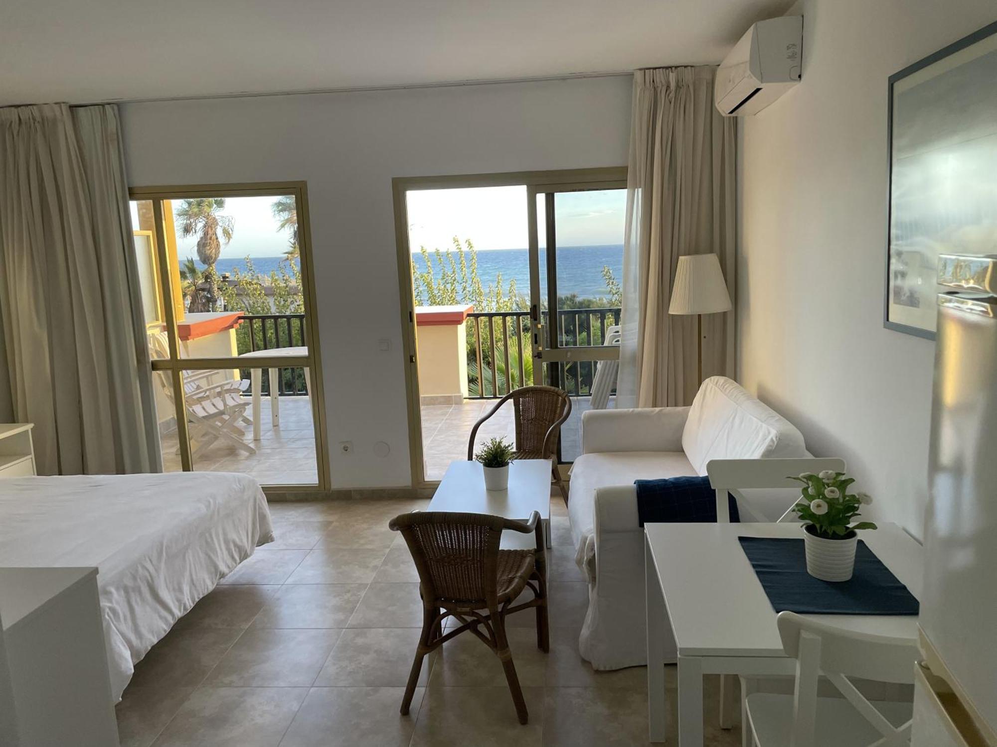 Estudio Con Insuperables Vistas Al Mar: Aparcamiento Marbella Buitenkant foto
