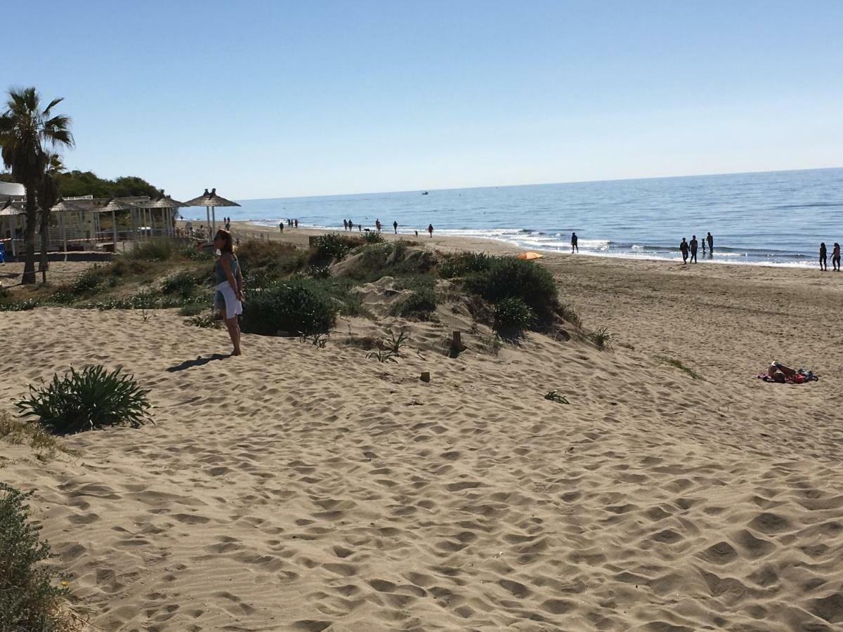 Estudio Con Insuperables Vistas Al Mar: Aparcamiento Marbella Buitenkant foto