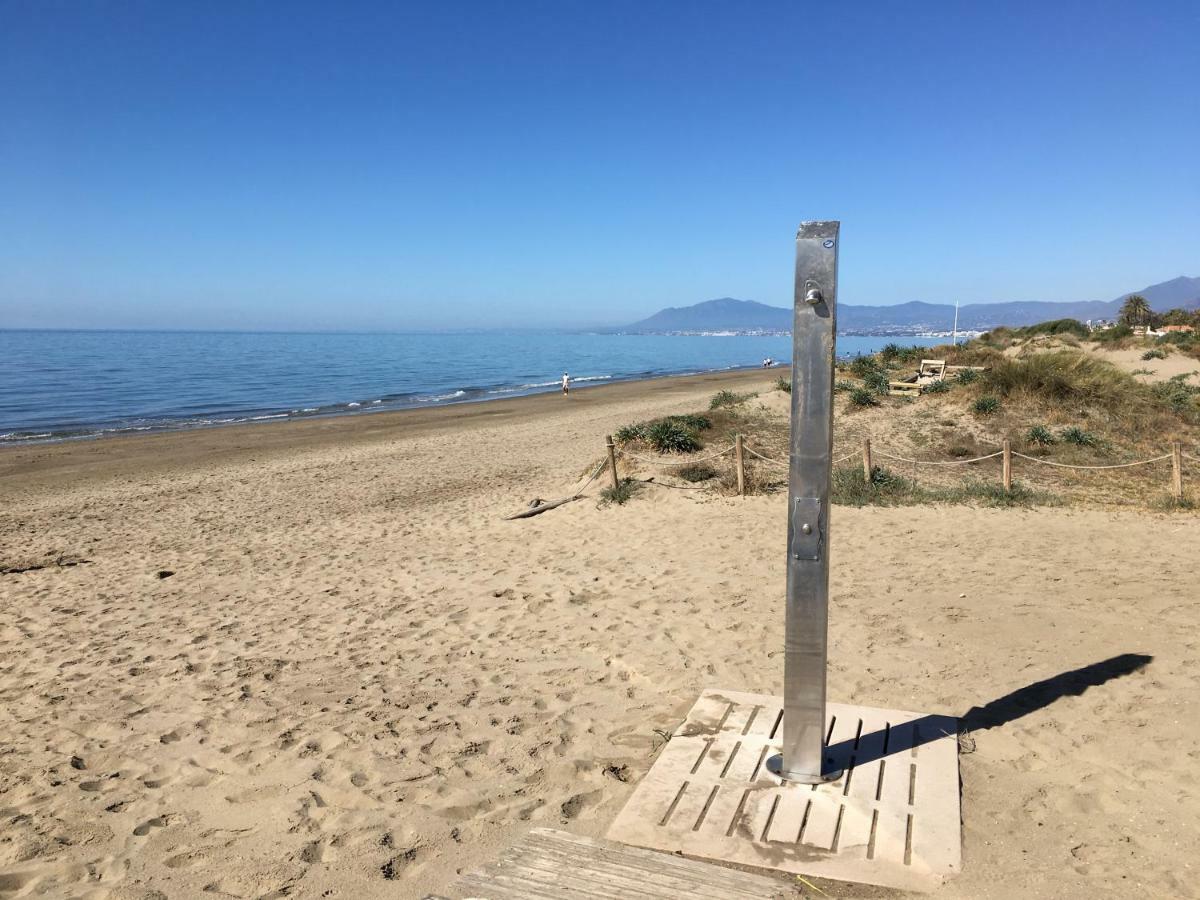 Estudio Con Insuperables Vistas Al Mar: Aparcamiento Marbella Buitenkant foto